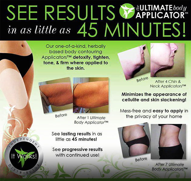 It Works! Product avaialble at CG Esthetics It Works! Product