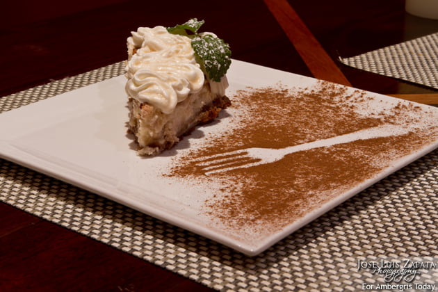 Top 5 Island Desserts in San Pedro, Belize 4 Red Ginger’s Cinnamon Apple Cheese Cake