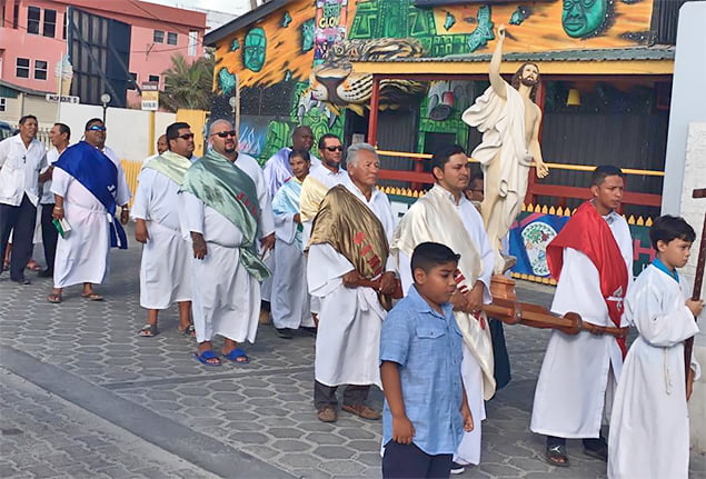 San Pedro Celebrates the resurrection of Jesus Christ