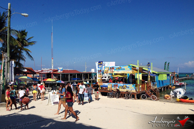 Huge Crowds Flood Ambergris Caye for Easter Weekend