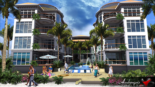 Groundbreaking of Diamante Luxury Beachfront Development in San Pedro, Ambergris Caye, Belize. Groundbreaking of Diamante Luxury Beachfront Development in San Pedro, Ambergris Caye, Belize.