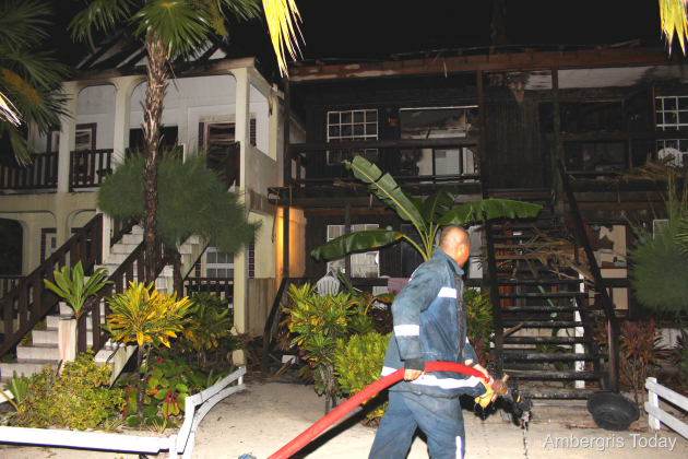 Fire at Exotic Caye Beach Resort Destroys Three Buildings