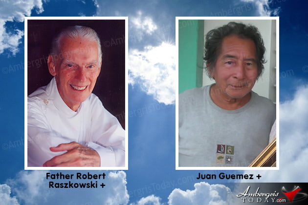 Father Rober Raszkowski and Contractor Juan Guemez