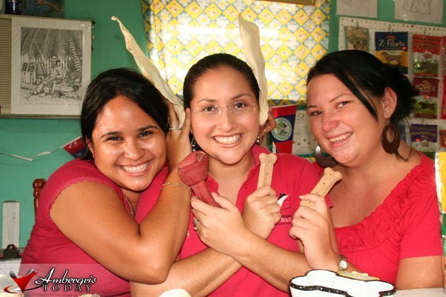 Favorite Angels Adventures - Part One 15 Sofie, Perlita and Delsie having fun with the doggie treats!