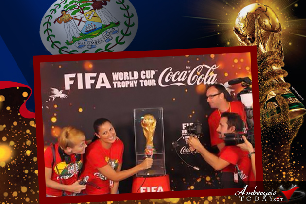 FIFA World Cup Trophy Tour by Coca Cola Comes To Belize