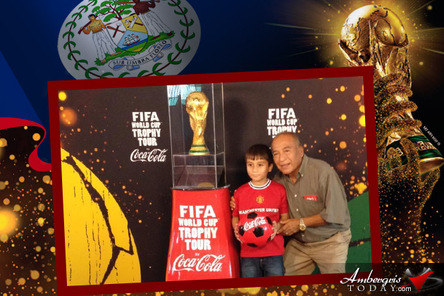 FIFA World Cup Trophy Tour by Coca Cola Comes To Belize