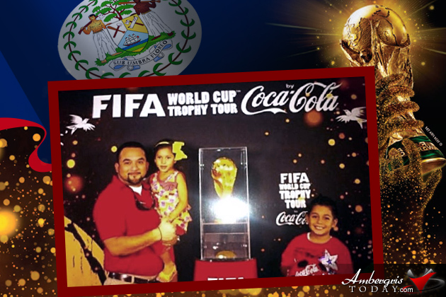 FIFA World Cup Trophy Tour by Coca Cola Comes To Belize