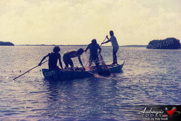 Fishing Net San Pedro Village Life Years Ago