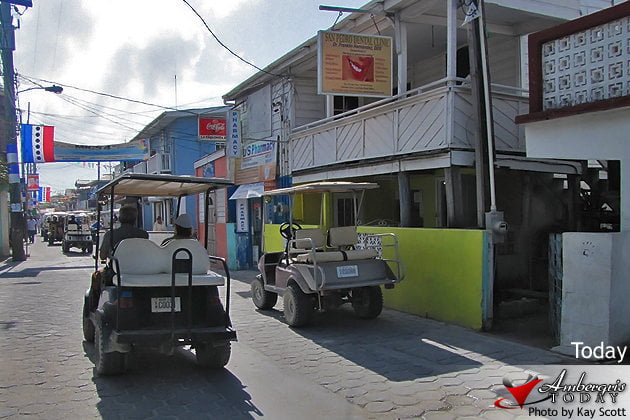 San Pedro 1970’s 1 Ambergris Caye, San Pedro Streets - Pescador Drive