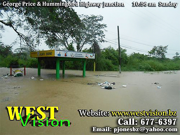 Stationary Cold Front Causes Flooding in Belize