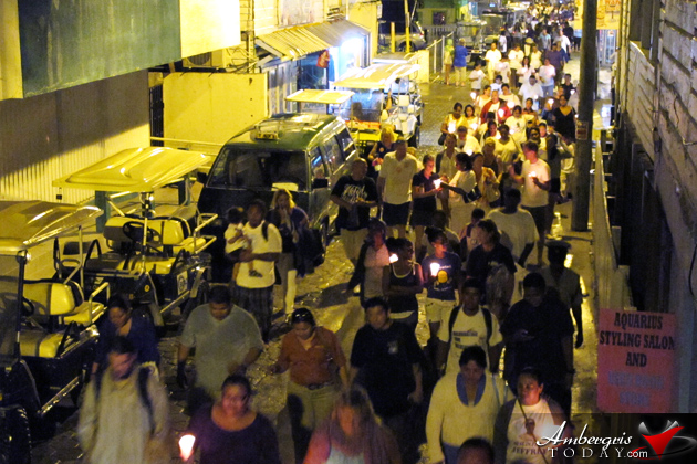 Hundreds Leave Footprints for Peace at Anti-Crime Rally -Justice for Jeffrey Eiley