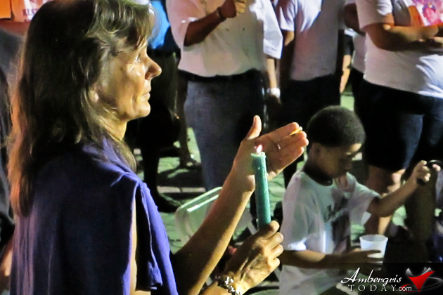 Hundreds Leave Footprints for Peace at Anti-Crime Rally -Justice for Jeffrey Eiley