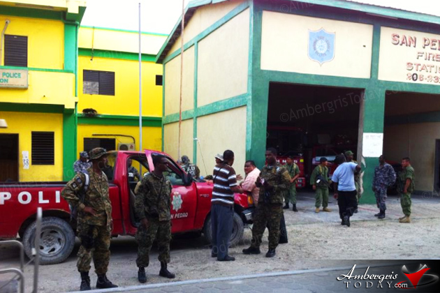 Gang Suppression Unit Back on Ambergris Caye Over Easter Break Gang Suppression Unit Back on Ambergris Caye Over Easter Breakv