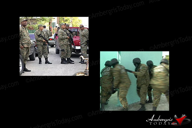 Gang Suppression Unit Back on Ambergris Caye Over Easter Break Gang Suppression Unit Back on Ambergris Caye Over Easter Breakv