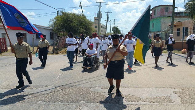 Gangs in Belize City March for Peace, A First in Belize 1 Gangs in Belize City March for Peace, A First in Belize