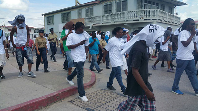 Gangs in Belize City March for Peace, A First in Belize 2 Gangs in Belize City March for Peace, A First in Belize