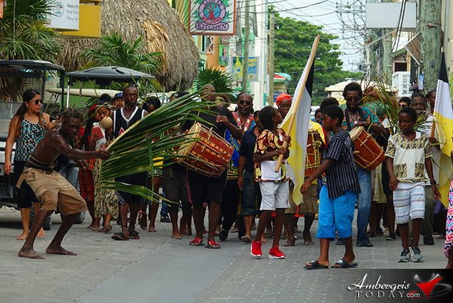 San Pedro Celebrates Garifuna Settlement Day 2018
