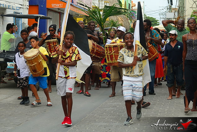 San Pedro Celebrates Garifuna Settlement Day 2018