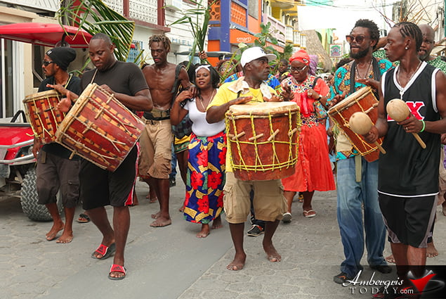 San Pedro Celebrates Garifuna Settlement Day 2018