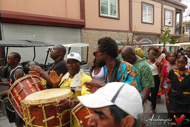 San Pedro Celebrates Garifuna Settlement Day 2018