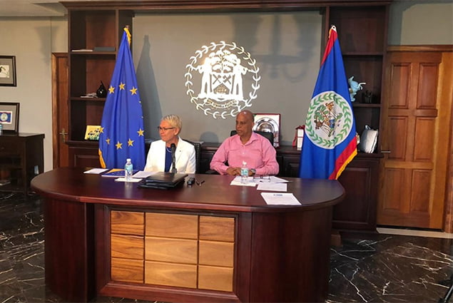 GOB and The European Union Sign Financing Agreement of BZ 31. 96 Million Grant Funding For Solar Mini Grids for Rural Areas