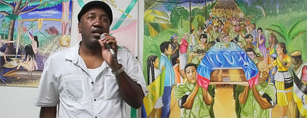 Greg Palacio Exhibits at The Belize Consulate in L.A.