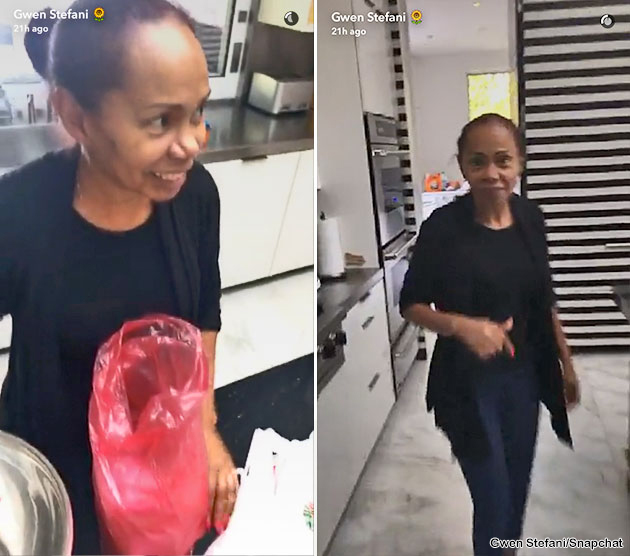 Gwen Stefani Eats Belizean Tamales at Home