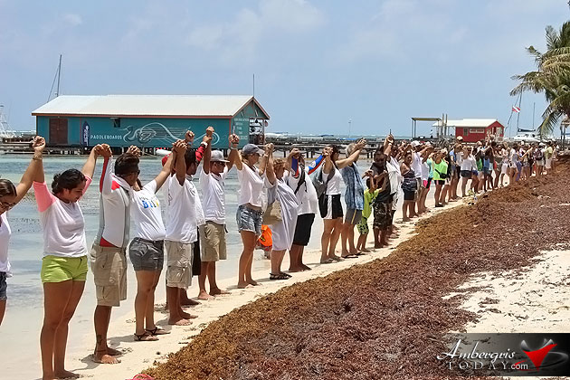 San Pedro Joins Hands Across the Sand in Support Against Offshore Oil Drilling