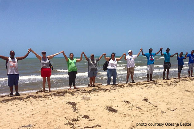 San Pedro Joins Hands Across the Sand in Support Against Offshore Oil Drilling