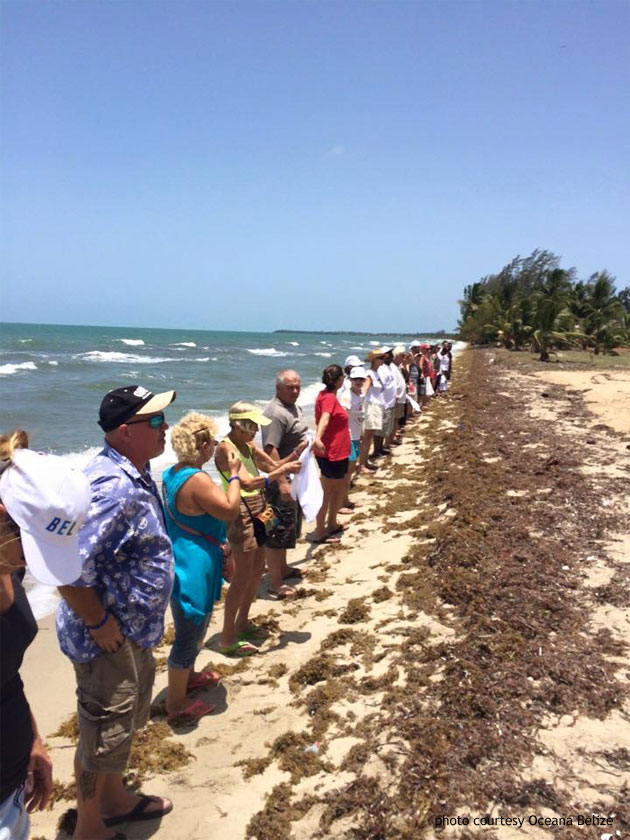 San Pedro Joins Hands Across the Sand in Support Against Offshore Oil Drilling