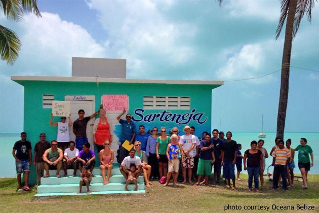 San Pedro Joins Hands Across the Sand in Support Against Offshore Oil Drilling