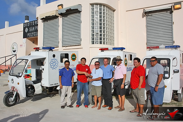 Health Support Vehicles Handed to San Pedro Poly Clinic