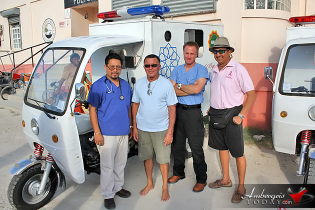 Health Support Vehicles Handed to San Pedro Poly Clinic