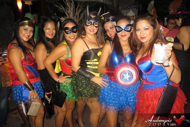 San Pedro Holiday Hotel Halloween costume party