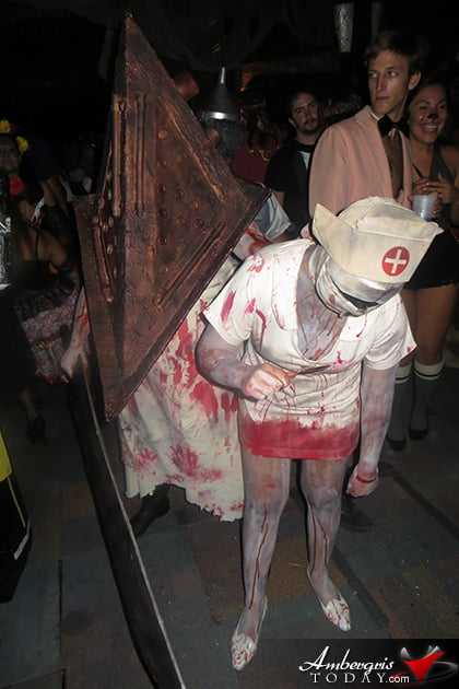 San Pedro Holiday Hotel Halloween costume party