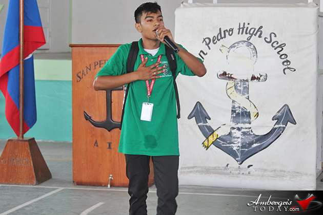 Threefold Celebration at San Pedro High Founder's Day