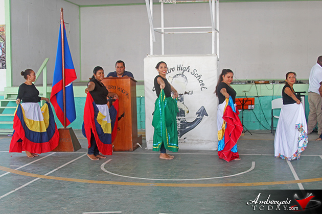 Threefold Celebration at San Pedro High Founder's Day