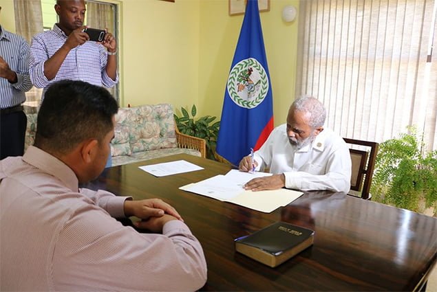 Hon. Hugo Patt Sworn in as Deputy Prime Minister