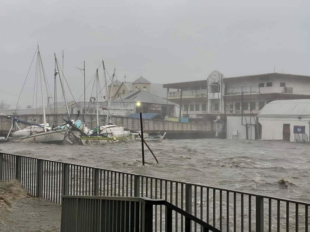 Belize City Suffers Brunt of Hurricane Lisa