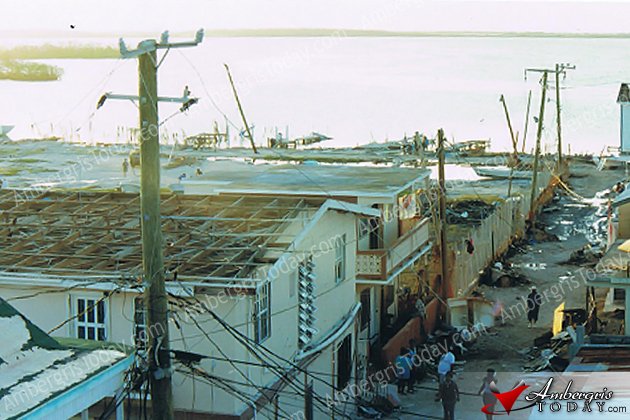 A Look Back at Hurricane Keith 29 Homes destroyed by Hurricane Keith 2000 in San Pedro, Belize