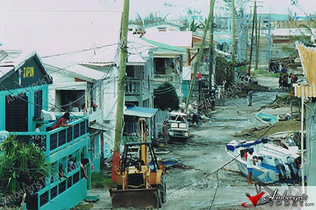 A Look Back at Hurricane Keith 30 Homes destroyed by Hurricane Keith 2000 in San Pedro, Belize