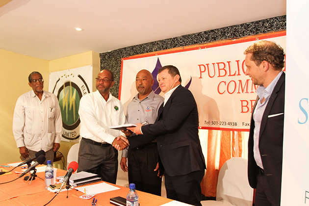 Belize Signs Clean Energy with Santander Sugar Bagasse Belize Signs Clean Energy with Santander Sugar Bagasse