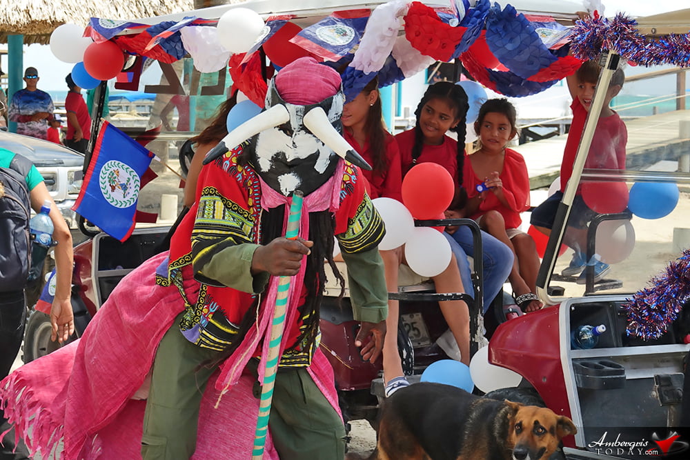 Belize Independence Day Parade in San Pedro, Ambergris Caye