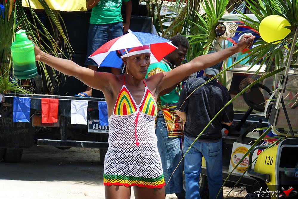 Belize Independence Day Parade in San Pedro, Ambergris Caye