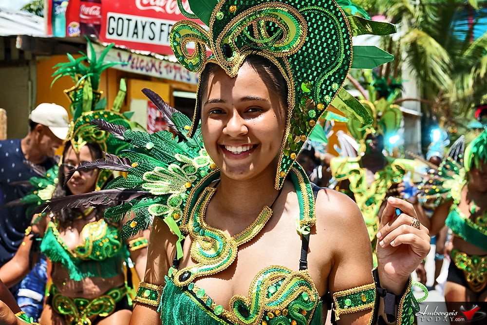 Belize Independence Day Parade in San Pedro, Ambergris Caye