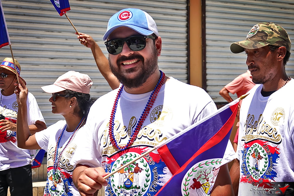 Belize Independence Day Parade in San Pedro, Ambergris Caye