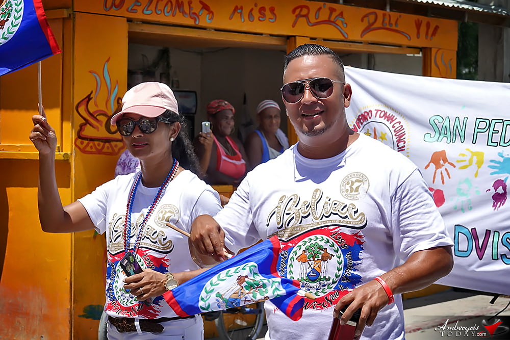 Belize Independence Day Parade in San Pedro, Ambergris Caye