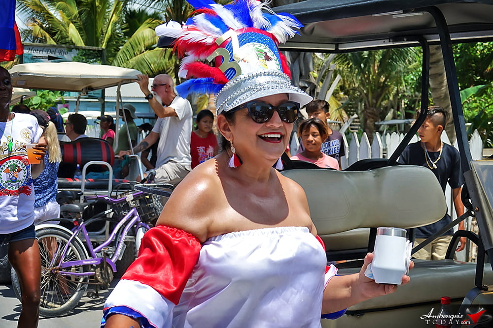 Belize Independence Day Parade in San Pedro, Ambergris Caye