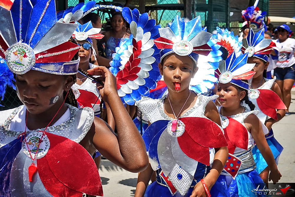 Belize Independence Day Parade in San Pedro, Ambergris Caye