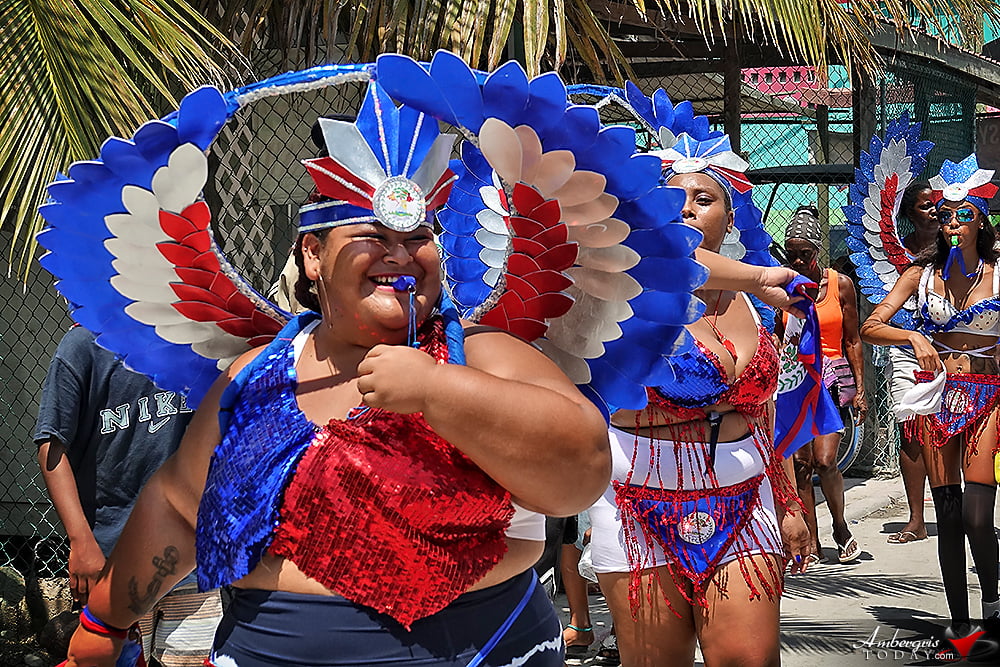 Belize Independence Day Parade in San Pedro, Ambergris Caye